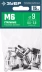 ЗУБР М6, станд. бортик, 15 шт, стальные резьбовые заклепки с насечками, Профессионал (31318-06) купить в Нижневартовске