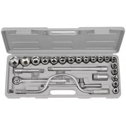 Набор STAYER Автомобильный инструмент "STANDARD" хромированное покрытие, 24 предмета 27587-H24 купить в Нижневартовске