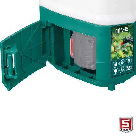 ЗУБР 15 л, аккумуляторный опрыскиватель (ОПЛ-15) купить в Нижневартовске