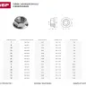 Гайка ЗУБР "МАСТЕР" DIN 6923 с фланцем, класс прочности 8, оцинкованная,  M10, 5кг 303630-10 купить в Нижневартовске