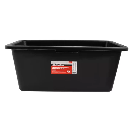Таз прямоугольный строительный усиленный, 55 л Matrix 81471 купить в Нижневартовске