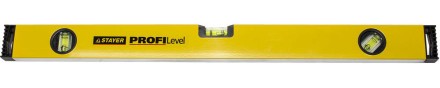 Уровень STAYER &quot;PROFI&quot; &quot;PROFILevel&quot; коробчатый усиленный, фрезерованный, 3 противоударных ампулы, 60см 3466-060 купить в Нижневартовске