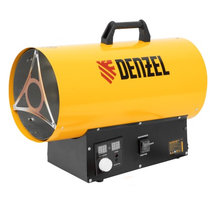 Газовая тепловая пушка GHG-15i, 15 кВт, цифровой термостат, пропан-бутан// Denzel 96478 купить в Нижневартовске