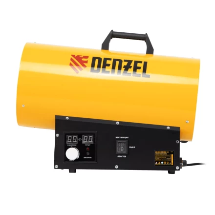 Газовая тепловая пушка GHG-15i, 15 кВт, цифровой термостат, пропан-бутан// Denzel 96478 купить в Нижневартовске