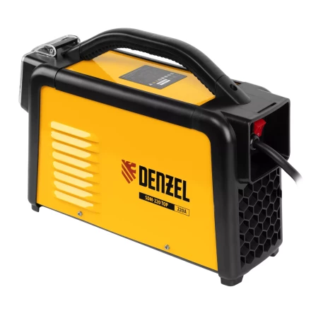 Аппарат инвертор. дуговой сварки SDM-220 Top, 220 А, ПВ 60% кейс// Denzel 94358 купить в Нижневартовске