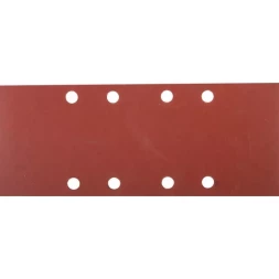 Лист шлифовальный ЗУБР &quot;МАСТЕР&quot;, 8 отверстий, для ПШМ на зажимах, Р600, 93х230мм, 5шт 35591-600