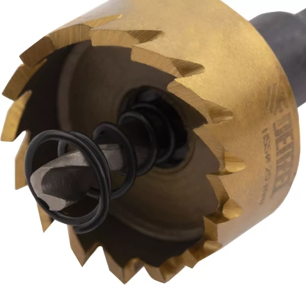 Коронка по металлу HSS, 29 мм, нитридтитановое покрытие Denzel 724107 купить в Нижневартовске