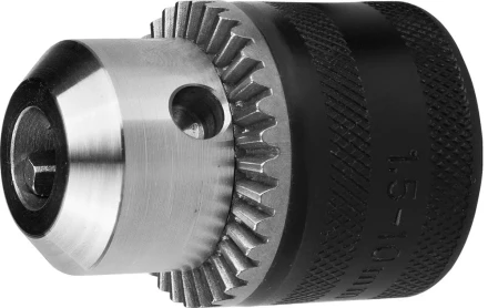 Патрон ЗУБР "ЭКСПЕРТ" цельнометаллический для дрели, с ключом, 10мм, 1/2" 2908-10-1/2_z01 купить в Нижневартовске