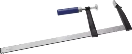 Струбцина DEXX, тип "F", деревянная ручка, стальная закаленная рейка, 120х500мм 3205-120-500 купить в Нижневартовске