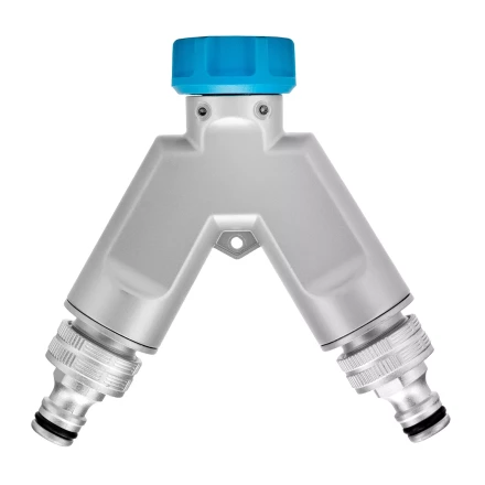 Разветвитель двухканальный Palisad 65832, с внутренней резьбой 3/4",алюминий, LUXE купить в Нижневартовске