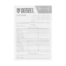 Шнур сетевой Denzel Energy Series, ПВС, 3 м, 3 x 1 мм, с неразборной вилкой, черный, 3 м, 37667 купить в Нижневартовске
