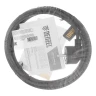 Шнур сетевой Denzel Energy Series, ПВС, 3 м, 3 x 1 мм, с неразборной вилкой, черный, 3 м, 37667 купить в Нижневартовске