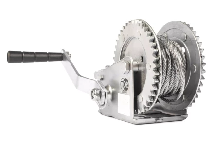 Лебедка ручная TOR ЛН-2500 (LHW) г/п 1,0 т длина троса 20 м (серия G) 11313 купить в Нижневартовске