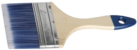 Кисть плоская STAYER &quot;AQUA-STANDARD&quot;, искусственная щетина, деревянная ручка, 100мм 01032-100 купить в Нижневартовске