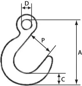 Строп 1СЦ-2.0 т. L=1.50м 8 кл кч с широким зевом купить в Нижневартовске