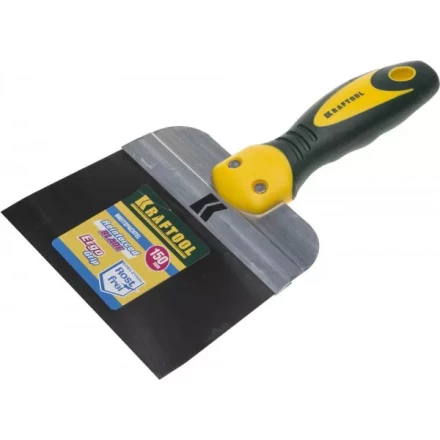 Шпатель KRAFTOOL фасадный с двухкомпонентной ручкой, нержавеющее полотно, 150мм 10036-150 купить в Нижневартовске