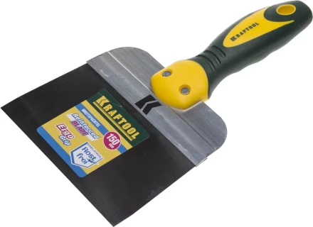 Шпатель KRAFTOOL фасадный с двухкомпонентной ручкой, нержавеющее полотно, 150мм 10036-150 купить в Нижневартовске