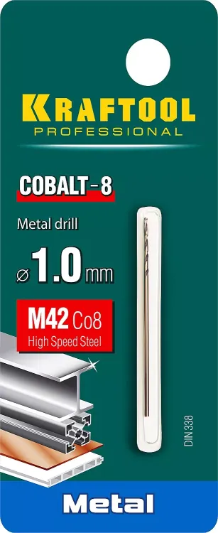 Сверла по металлу HSS-Co Оберон 29656-1 купить в Нижневартовске
