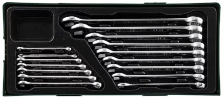 Набор ключей комбинированных 6-24мм 16предметов ложемент Jonnesway W26116ST  W26116SP 48158 купить в Нижневартовске