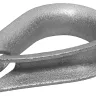Коуш ЗУБР DIN 6899, оцинкованный, 3мм, 2 шт 4-304496-03 купить в Нижневартовске