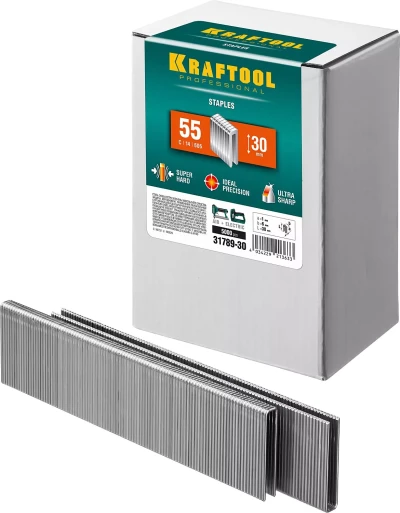Скобы тип 18GA (55 / 90 / C) 5000 шт 31789-30
