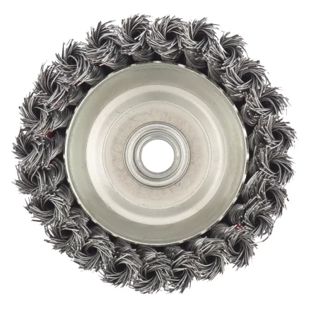 Щетка для УШМ, 150 мм, М14, "чашка", крученая металлическая проволока  MATRIX 74629 купить в Нижневартовске
