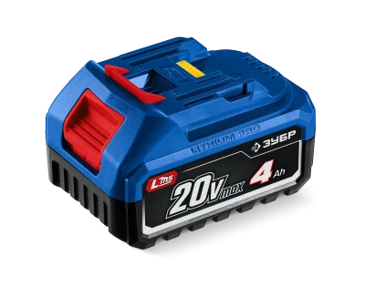 ЗУБР Power PRO, 20 В, 4.0 А/ч, аккумулятор LMS, ПРОФЕССИОНАЛ (BP-P-20-4)