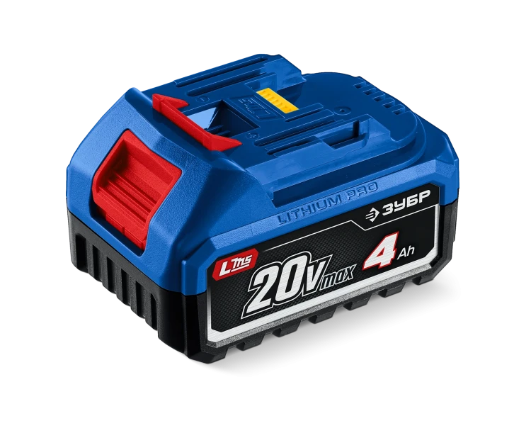 ЗУБР Power PRO, 20 В, 4.0 А/ч, аккумулятор LMS, ПРОФЕССИОНАЛ (BP-P-20-4) купить в Нижневартовске