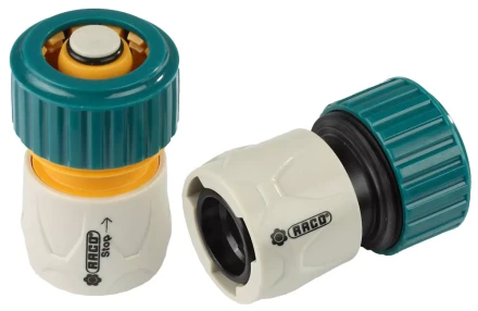 Набор соединителей RACO "Original" (шланг-насадка) с автостопом, 3/4" 4250-55266B купить в Нижневартовске