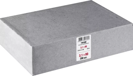 Гвозди ершеные чертеж № 7811-7120 коробка серия МАСТЕР купить в Нижневартовске