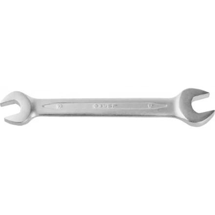 Ключ ЗУБР "ПРОФИ" гаечный рожковый, Cr-V сталь, хромированный, 10х12мм 27027-10-12 купить в Нижневартовске