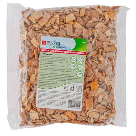 Щепа ольховая для копчения 100 гр Camping Palisad 69623 купить в Нижневартовске