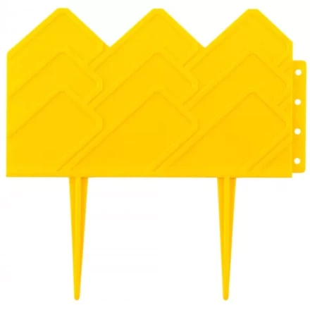 Бордюр декоративный GRINDA для клумб, 14х310см, желтый 422221-Y купить в Нижневартовске