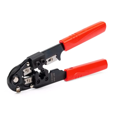 Кримпер многофункциональный КВТ JT-210 со встроенным модулем для обжима RJ-45 (84824) купить в Нижневартовске