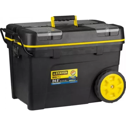 Ящик-тележка для инструмента "BIGPRO" пластиковая, STAYER Professional 38107-24 купить в Нижневартовске