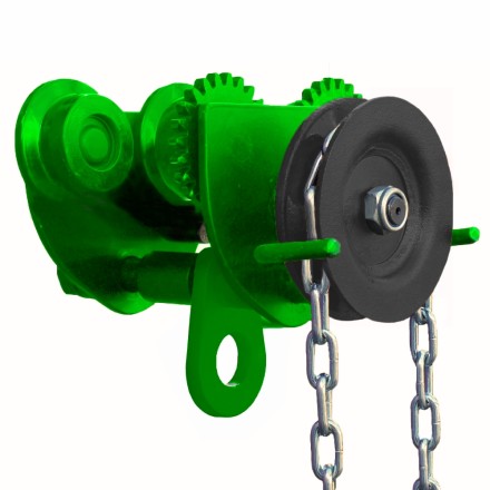 Тележка для ручных талей с цепным приводом HITCH TR100 2 т 3 м (SZ068955) купить в Нижневартовске