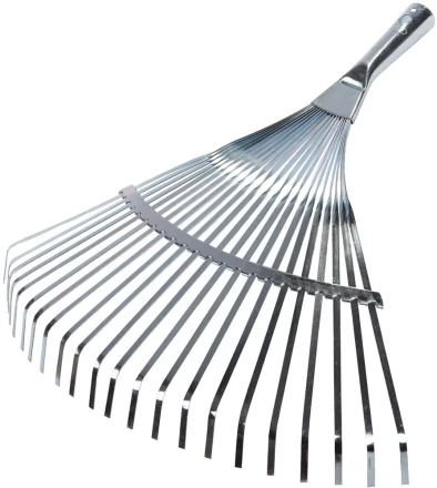 Грабли веерные RACO, 22 плоских зубца, гальванизир. покр., 450мм 4231-53/732 купить в Нижневартовске