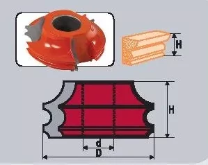 Фреза станочная профильная Кратон (1 09 07 030) 1 09 07 030 купить в Нижневартовске