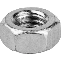 Гайка ЗУБР "МАСТЕР" шестигранная ГОСТ 5927-70, класс прочности 6, оцинкованная, M20, 5кг 303550-20