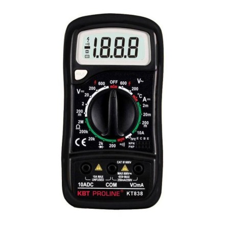Мультиметр цифровой KT838 PROLINE КВТ купить в Нижневартовске