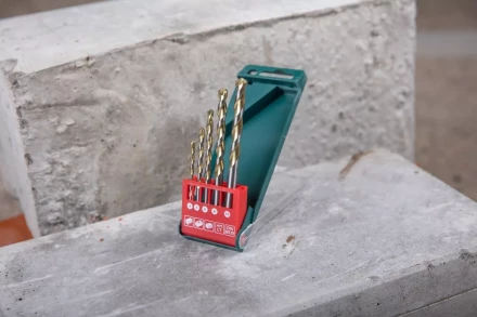 Набор сверл HAMMER No4 5шт. 4-10мм купить в Нижневартовске