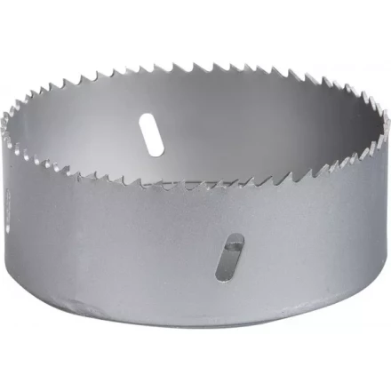 Коронка ЗУБР "ЭКСПЕРТ" биметаллическая, быстрорежущая сталь, глубина сверления до 38мм, d-114мм 29531-114_z01 купить в Нижневартовске