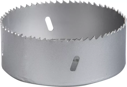 Коронка ЗУБР "ЭКСПЕРТ" биметаллическая, быстрорежущая сталь, глубина сверления до 38мм, d-114мм 29531-114_z01 купить в Нижневартовске