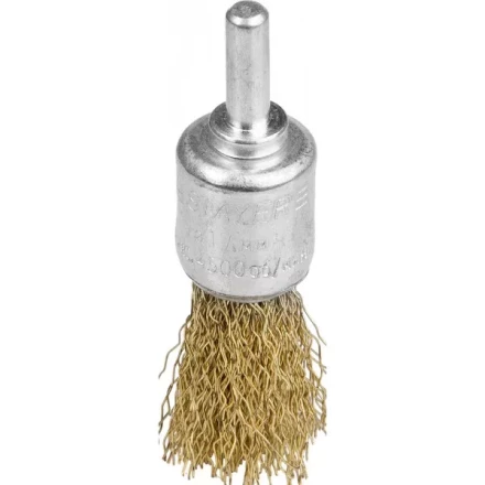 STAYER "PROFESSIONAL". Щетка кистевая для дрели, витая стальная проволока 0,3мм, 17мм 35113-17 купить в Нижневартовске