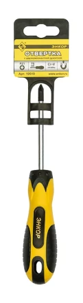 Отвертка PZ1х75 мм Энкор 19519 купить в Нижневартовске