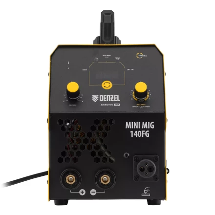 Аппарат инвертор. полуавтомат. сварки Denzel Mini MIG-140FG 94322, 140 А, ПВ 60% купить в Нижневартовске