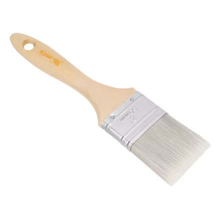 Кисть плоская для лаков "Евро" 2", искусственная щетина, деревянная ручка Matrix 83087 купить в Нижневартовске