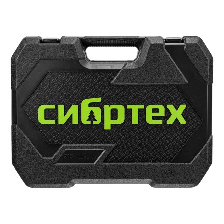 Набор инструментов Сибртех 14170, 1/2&quot;, 3/8&quot;, 1/4&quot;, пластиковый кейс 215 предм. купить в Нижневартовске