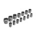 Набор инструментов Сибртех 14170, 1/2&quot;, 3/8&quot;, 1/4&quot;, пластиковый кейс 215 предм. купить в Нижневартовске
