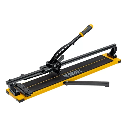 Плиткорез рельсовый Denzel 800х16мм, каретка на подш., стальная станина, усил. рукоятка-пенал 877016 купить в Нижневартовске